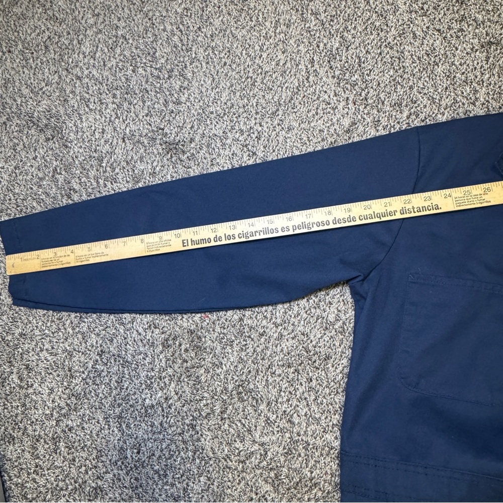 Red Kap Men's Navy Blue Twill Coveralls Speed Suit Size 44R Regular - Picture 7 of 13